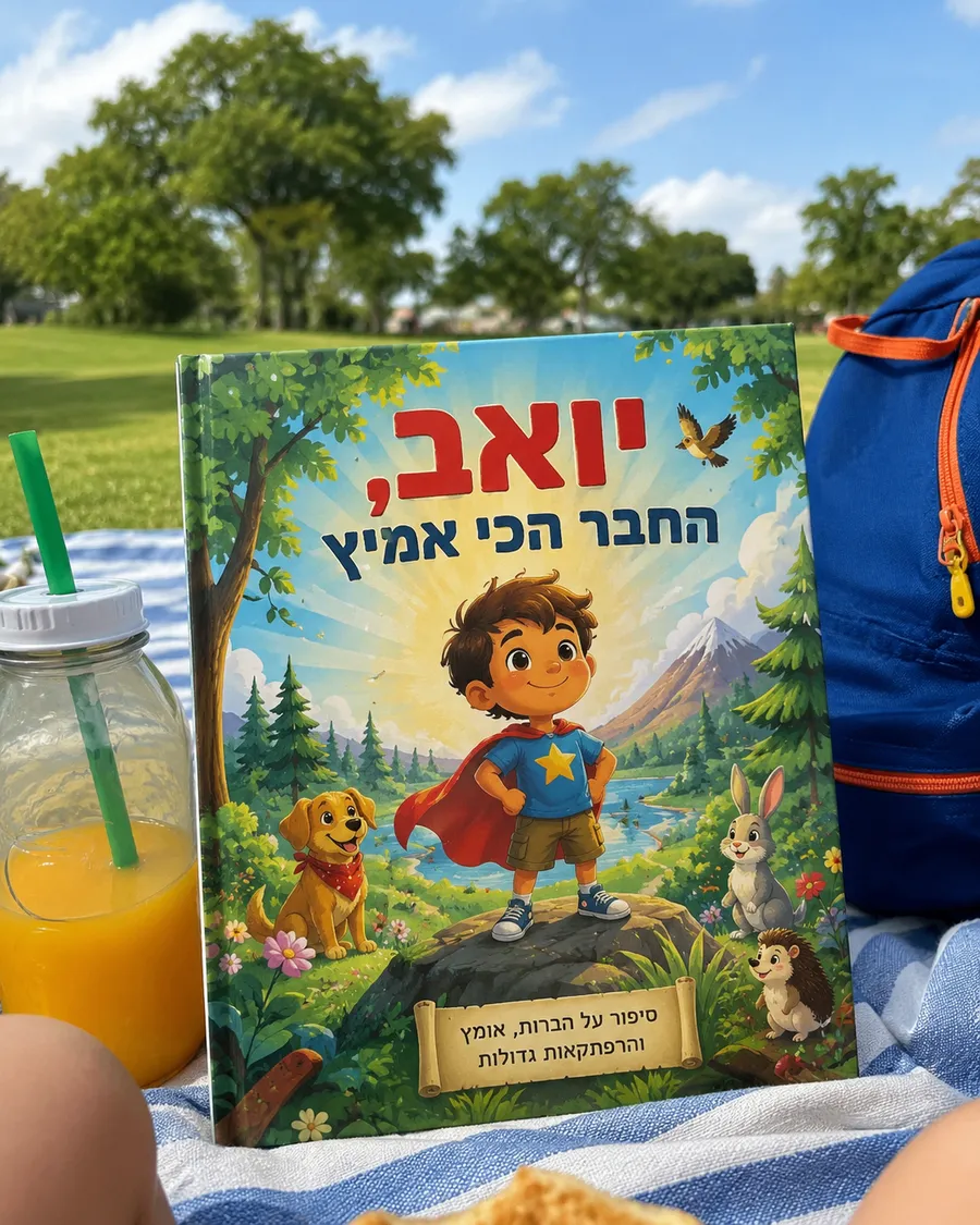 לקוח מצלם את הספר שלו